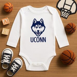 UConn Huskies Baby Onesie